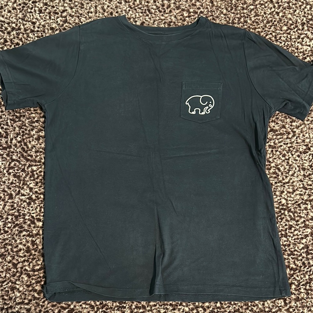 Ivory Ella Pocket Navy T-Shirt